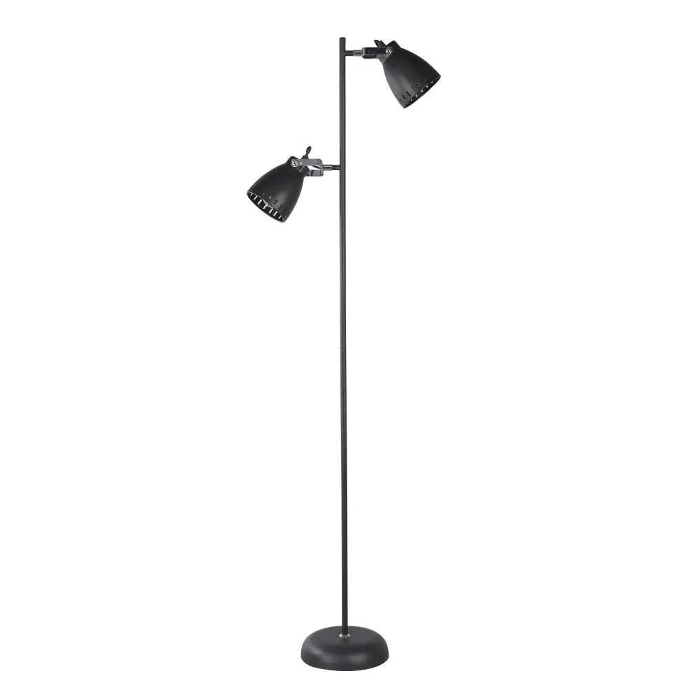 Audrey Floor Lamp - Black - Home & Garden > Lighting