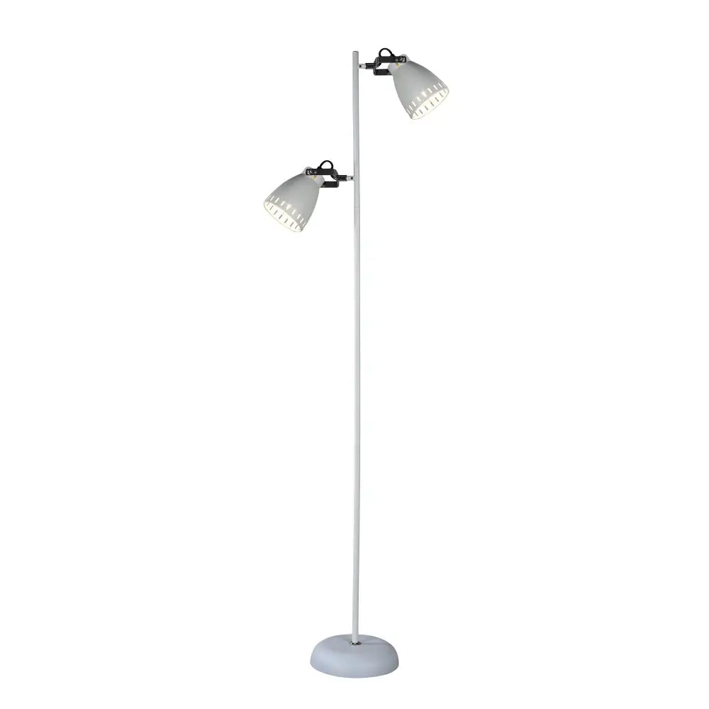 Audrey Floor Lamp - White - Home & Garden > Lighting