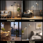 Audrey Floor Lamp - White - Home & Garden > Lighting