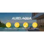 AURELAQUA Pool Cover 400 Micron 7x4m Solar Blanket Swimming Thermal Blue Silver - Home & Garden > Pool & Accessories