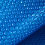 AURELAQUA Pool Cover 400 Micron 8.5x4.2m Solar Blanket Swimming Thermal Blue - Home & Garden > Pool & Accessories