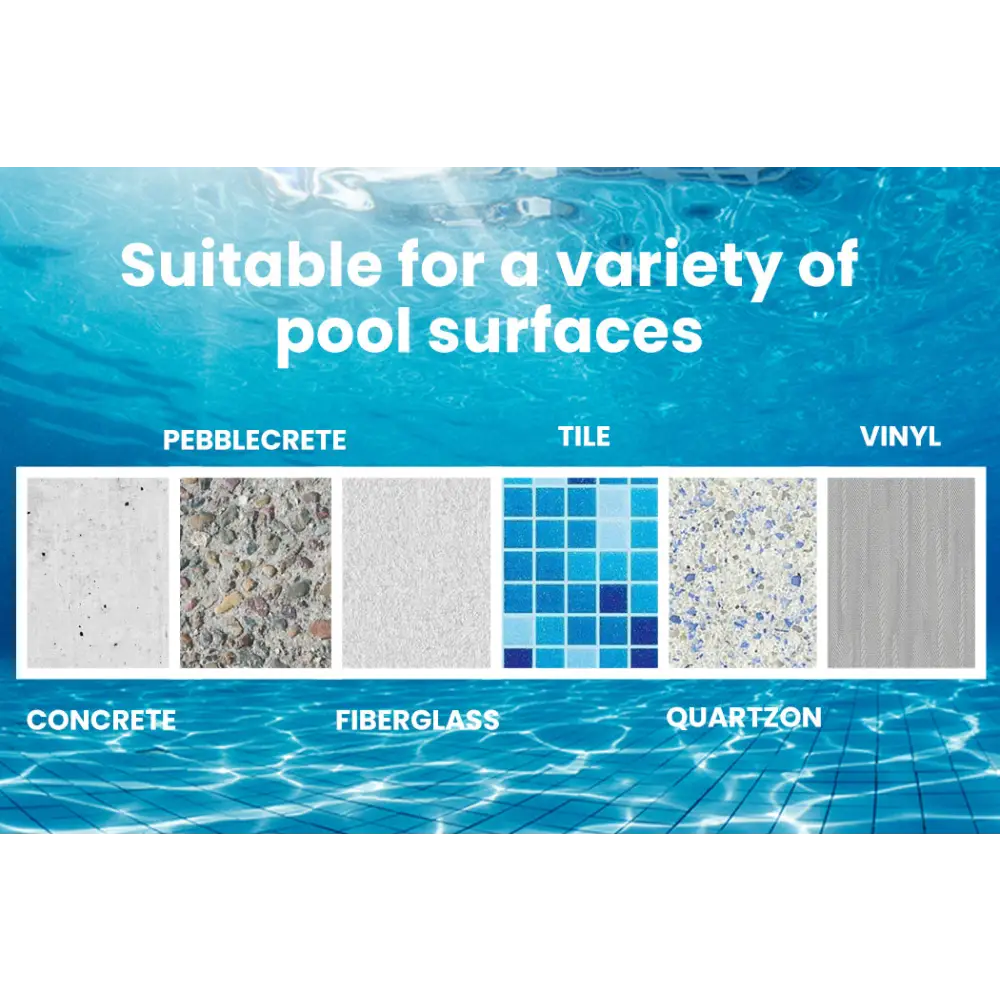 Aurelaqua Swimming Pool Cleaner Floor Climb Wall Automatic Vacuum Hose 10M - Home & Garden > Pool & Accessories