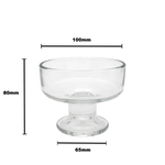 Authur Dessert Glass Bowl - 200ml clear - Home & Garden > Decor