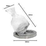 Authur Embossed Decanter - 1500m - Home & Garden > Decor