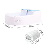 Auto Filling Dog Drinking Water Fountain - Outdoor Automatic Pet Drinking Bowl - Pet Care > Dog Supplies > Dog Bowls