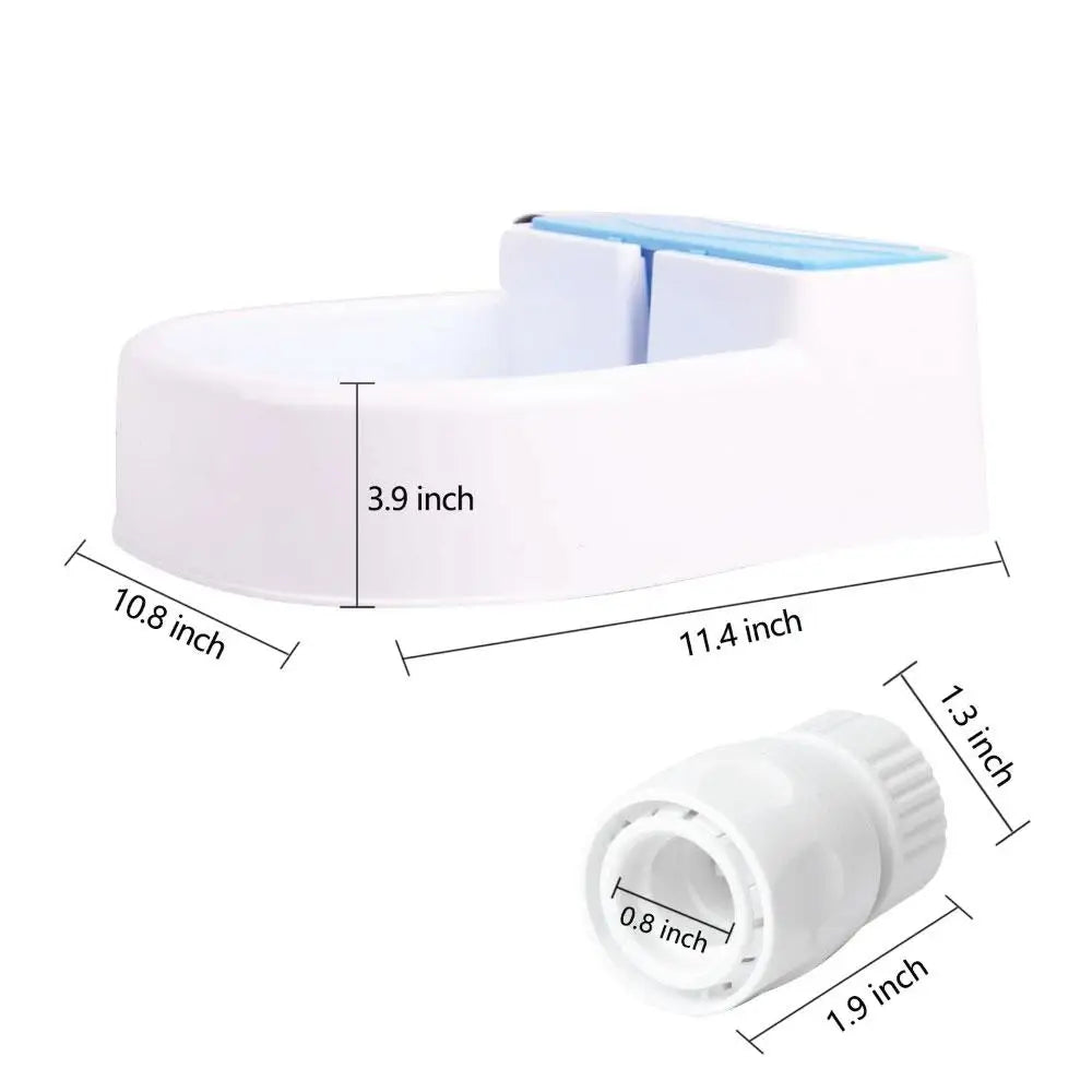 Auto Filling Dog Drinking Water Fountain - Outdoor Automatic Pet Drinking Bowl - Pet Care > Dog Supplies > Dog Bowls