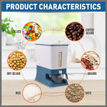 Auto Grain Case Cereal Dispenser Storage Box Kitchen Food Rice Container Cup - Home & Garden > Kitchenware