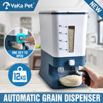 Auto Grain Case Cereal Dispenser Storage Box Kitchen Food Rice Container Cup - Home & Garden > Kitchenware