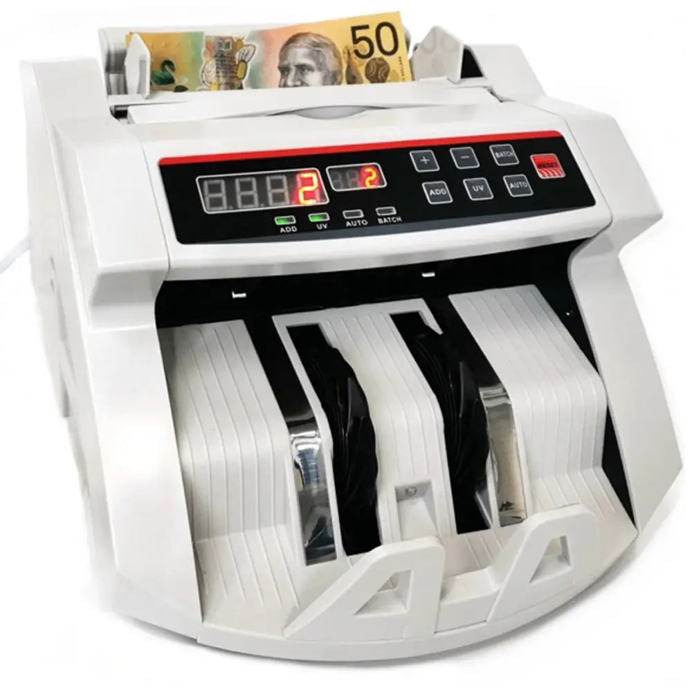 Automatic Australian Money Bill Banknote Cash Counter Machine + Digital Display - Appliances > Appliances Others