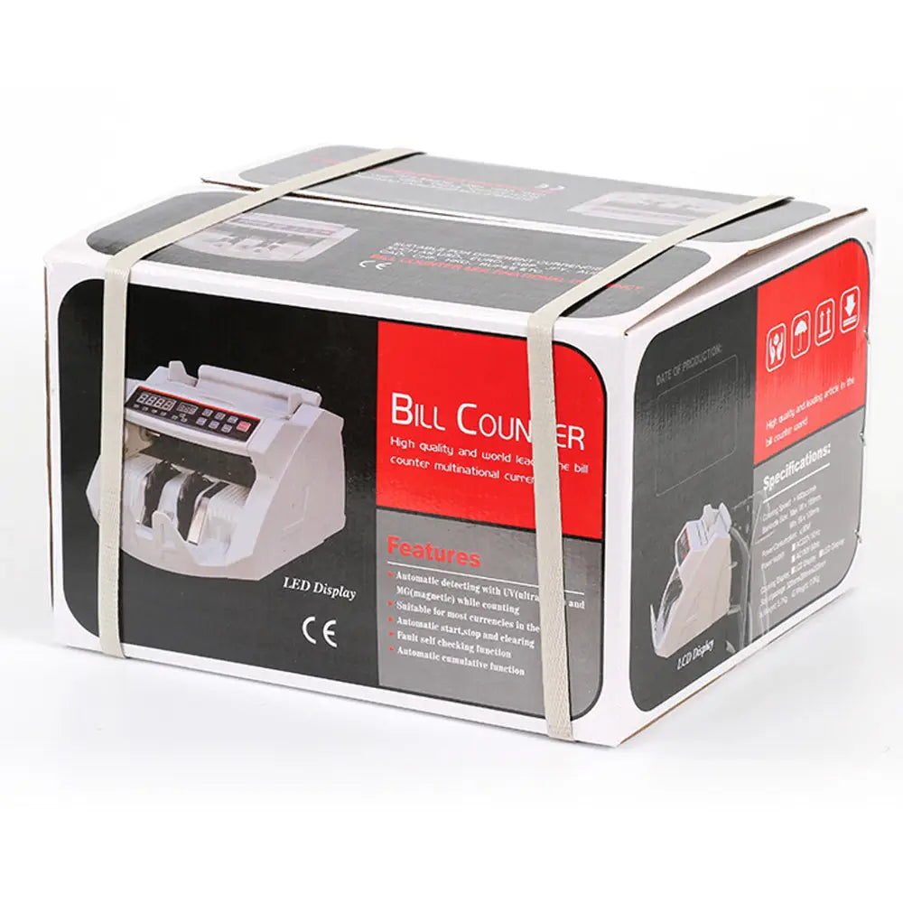 Automatic Australian Money Bill Banknote Cash Counter Machine + Digital Display - Appliances > Appliances Others