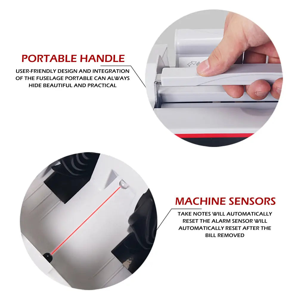 Automatic Australian Money Bill Banknote Cash Counter Machine + Digital Display - Appliances > Appliances Others