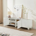 Ava White TV Unit - Furniture > Living Room > TV Units