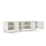 Ava White TV Unit - Furniture > Living Room > TV Units