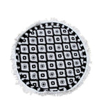Aztec 100% Cotton Round Beach Towel - Home & Garden > Bathroom Accessories