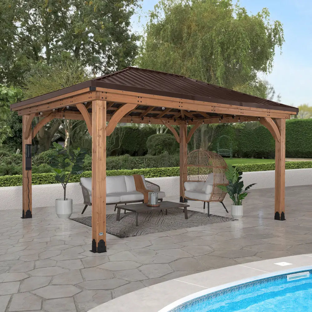 Backyard Discovery Barrington Gazebo - Home & Garden > Shading