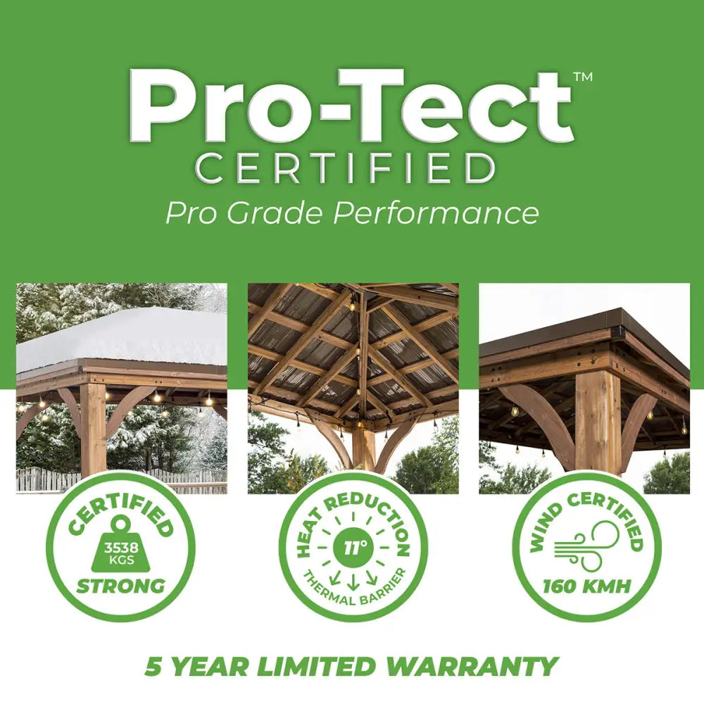 Backyard Discovery Barrington Gazebo - Home & Garden > Shading