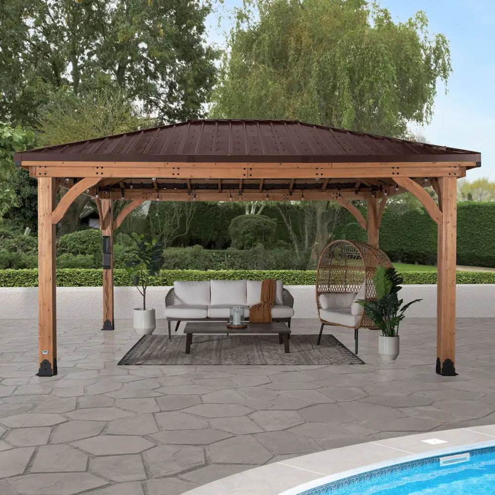 Backyard Discovery Barrington Gazebo - Home & Garden > Shading