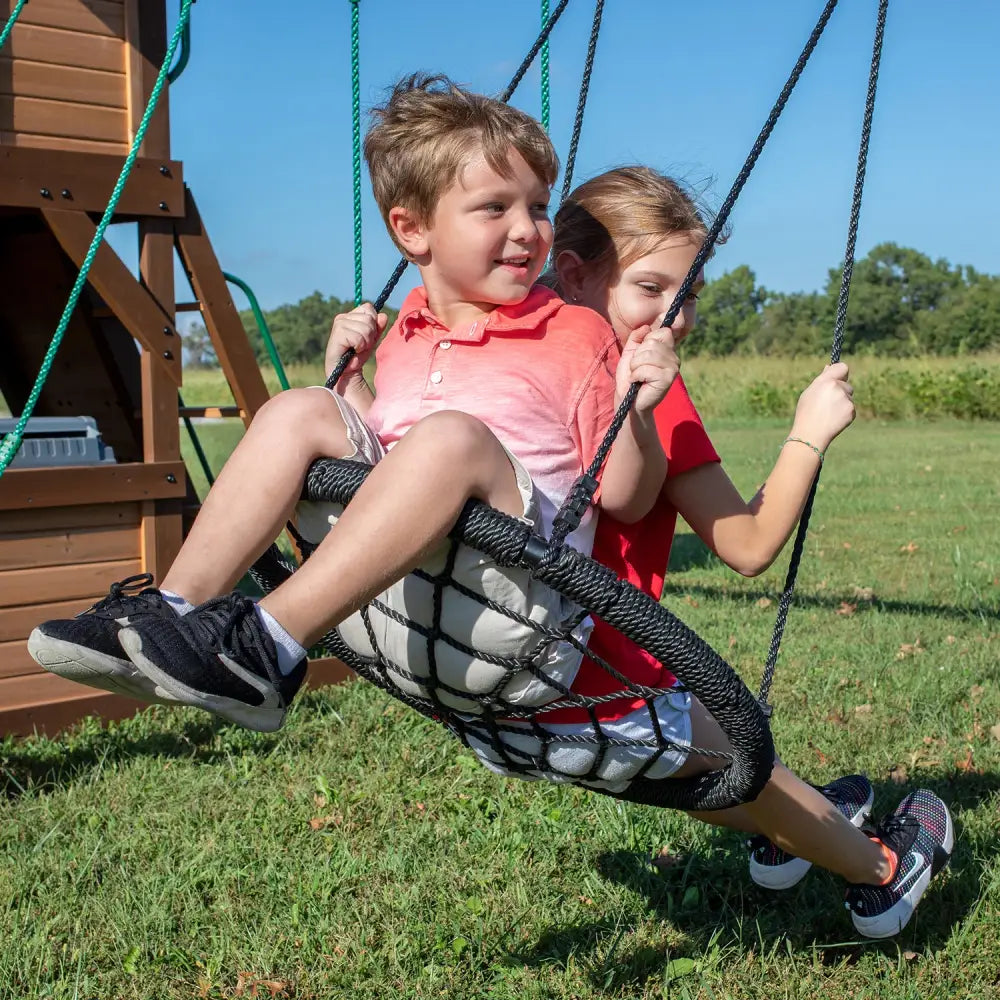 Backyard Discovery Cedar Cove Play Centre - Baby & Kids > Baby & Kid’s Toys > Outdoor Play Equipment