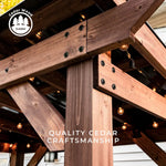 Backyard Discovery Saxony Grill/BBQ Electric Gazebo - Home & Garden > Shading