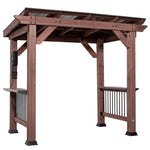 Backyard Discovery Saxony Grill/BBQ Electric Gazebo - Home & Garden > Shading
