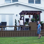 Backyard Discovery Saxony Grill/BBQ Electric Gazebo - Home & Garden > Shading
