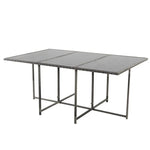 Bali 11 Piece Outdoor Dining Set-Grey - Furniture > Outdoor