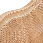 Bali King Size Bed Frame Rattan Solid Timber Wood Mattress Base Oak - Furniture > Bedroom
