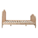Bali King Size Bed Frame Rattan Solid Timber Wood Mattress Base Oak - Furniture > Bedroom