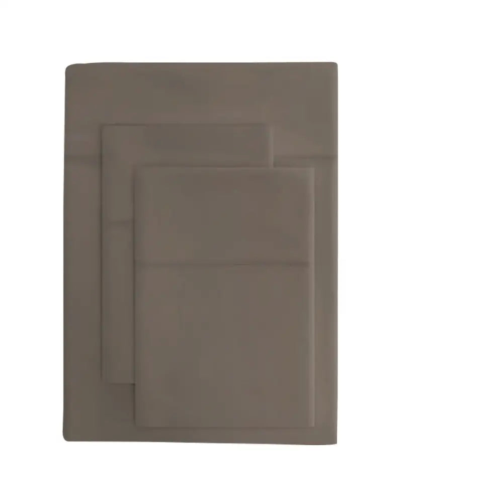 Balmain 1000 Thread Count Hotel Grade Bamboo Cotton Quilt Cover Pillowcases Set - King - Pewter - Home & Garden >