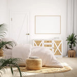 Balmain 1000 Thread Count Hotel Grade Bamboo Cotton Quilt Cover Pillowcases Set - King - Blush - Home & Garden > Bedding