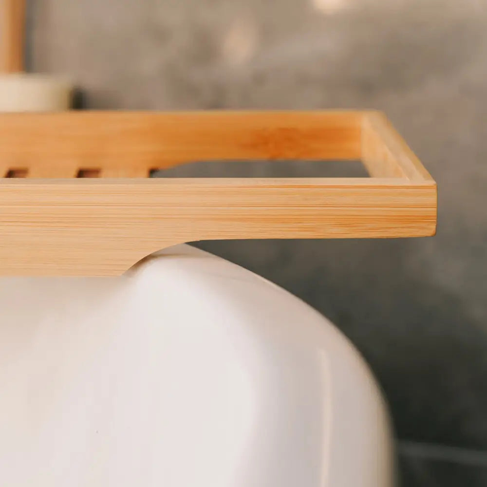 Bamboo Bath Caddy 64x15cm - Outdoor Recreation > Camping > Portable Toilets & Showers