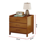 Bamboo Bedside Table Nightstand Storage Bedroom Sofa Side Stand - Furniture > Bedroom > Bedside Tables