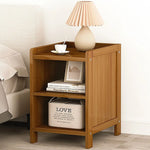 Bamboo Bedside Table Nightstand Storage Bedroom Sofa Side Stand - Furniture > Office