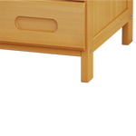 Bamboo Bedside Table Nightstand Storage Bedroom Sofa Side Stand - Furniture > Bedroom > Bedside Tables