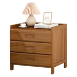 Bamboo Bedside Table Nightstand Storage Bedroom Sofa Side Stand - Furniture > Bedroom > Bedside Tables
