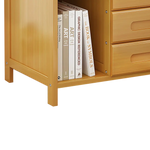 Bamboo Bedside Table Nightstand Storage Bedroom Sofa Side Stand - Furniture > Bedroom > Bedside Tables
