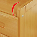 Bamboo Bedside Table Nightstand Storage Bedroom Sofa Side Stand - Furniture > Office