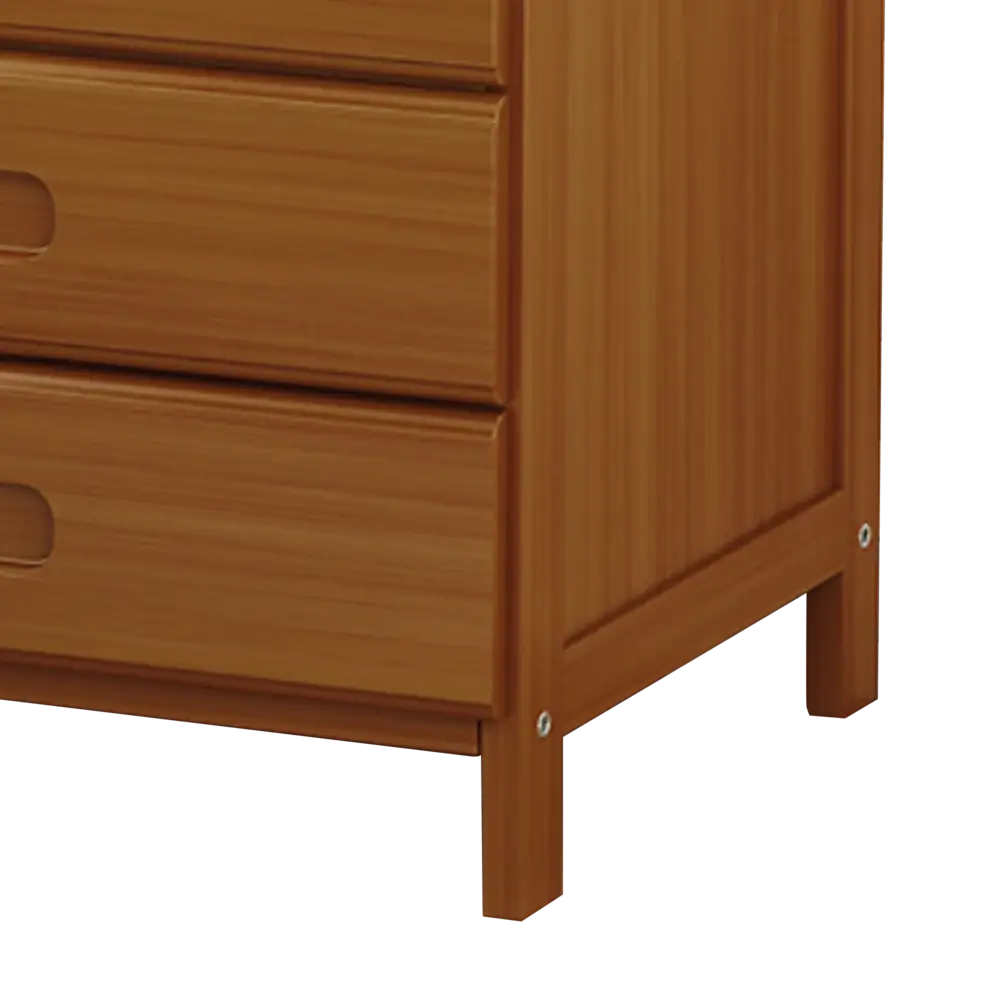 Bamboo Bedside Table Nightstand Storage Bedroom Sofa Side Stand - Furniture > Bedroom > Bedside Tables