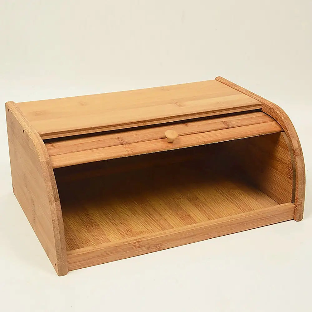 Bamboo Bread Storage Box Kitchen Loaf Pastry Container - Home & Garden > Kitchenware
