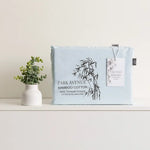 Bamboo Cotton 500 Thread Count Mid Blue Combo Set by Park Avenue Mega Queen - Home & Garden > Bedding > Bed Sheets