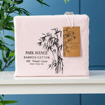 Bamboo Cotton 500 Thread Count Peach Sheet Sets by Park Avenue Single - Home & Garden > Bedding > Bed Sheets