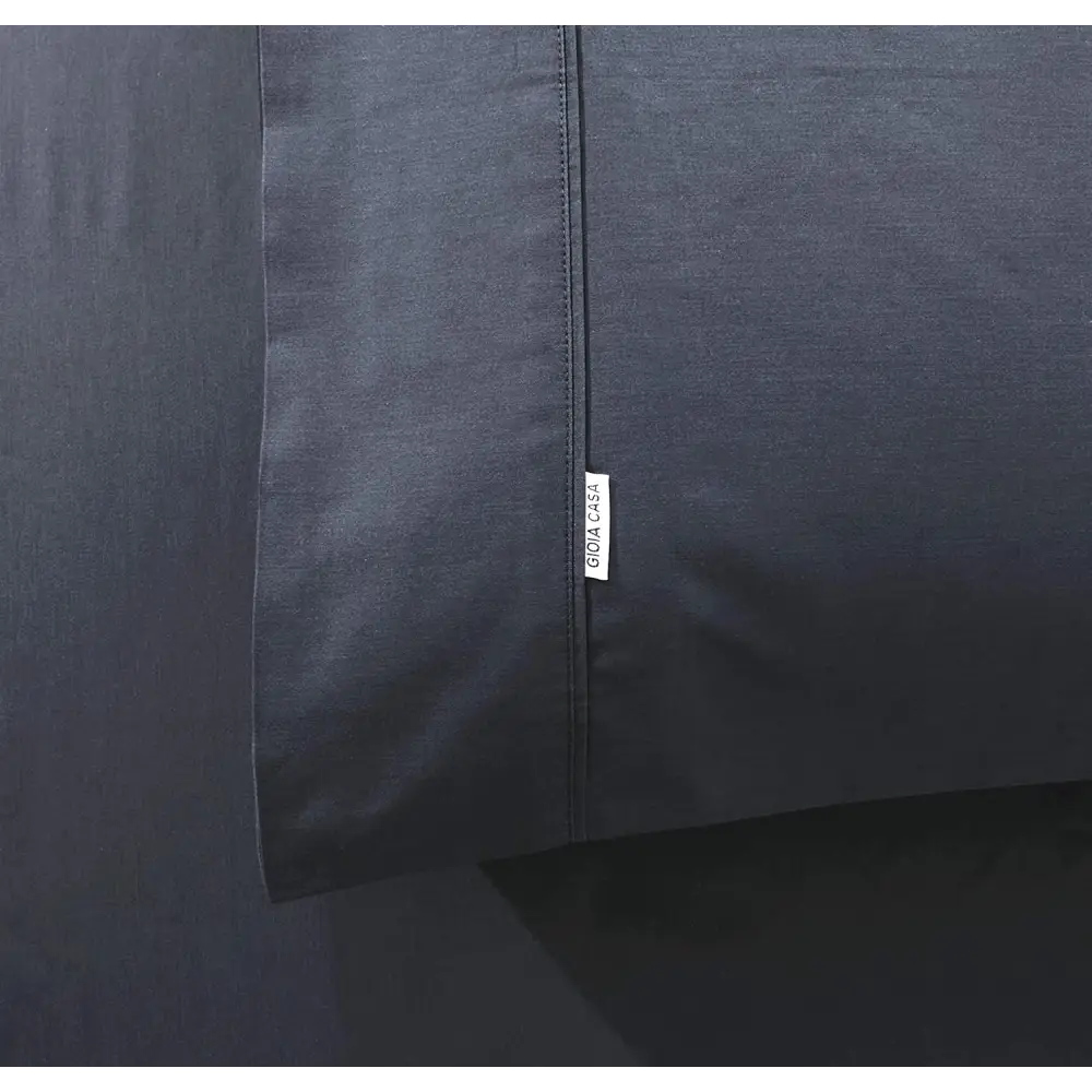 Bamboo Cotton Blend All Season Bedding Set - Charcoal - King Size - Home & Garden > Bedding > Bed Sheets