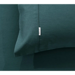Bamboo Cotton Blend All Season Bedding Set - Emerald Green - Double Size - Home & Garden > Bedding > Bed Sheets