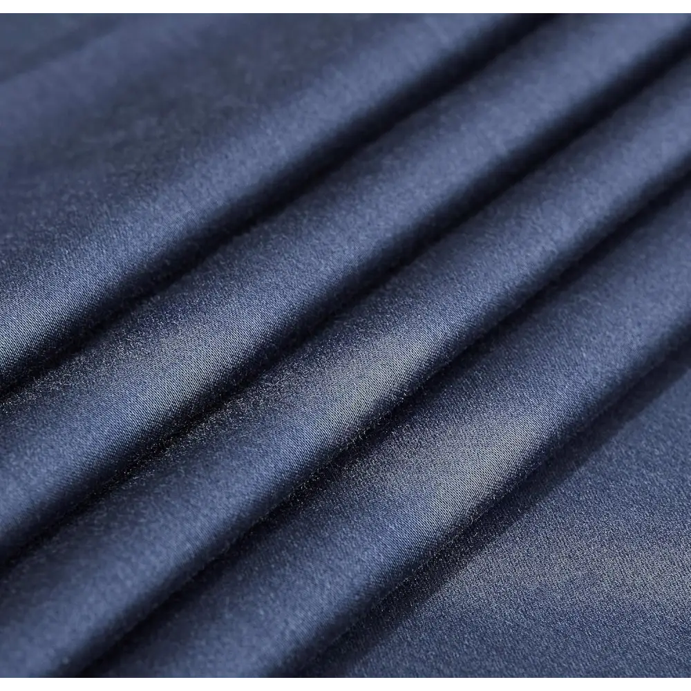 Bamboo Cotton Blend All Season Bedding Set - Navy Blue - Double Size - Home & Garden > Bedding > Bed Sheets