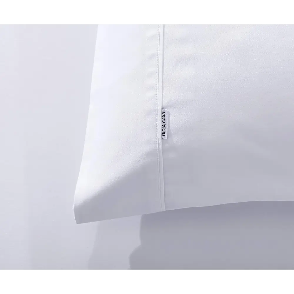 Bamboo Cotton Blend All Season Bedding Set - White - Single Size - Home & Garden > Bedding > Bed Sheets