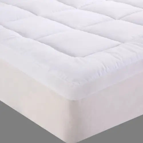 bamboo cotton fitted mattress topper double - Home & Garden > Bedding