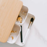 Bamboo Fibre Storage Drawer Set - Furniture > Office > Storage Cabinets
