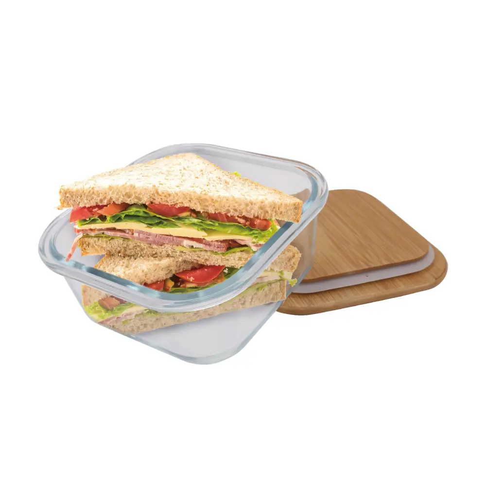 Bamboo Food Container - Home & Garden > Kitchenware > Food Storage