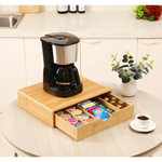 Bamboo K-Cup Coffee Pod Holder Storage Organizer for Kitchen Jewelry and Cosmetic - Appliances > Kitchen Appliances