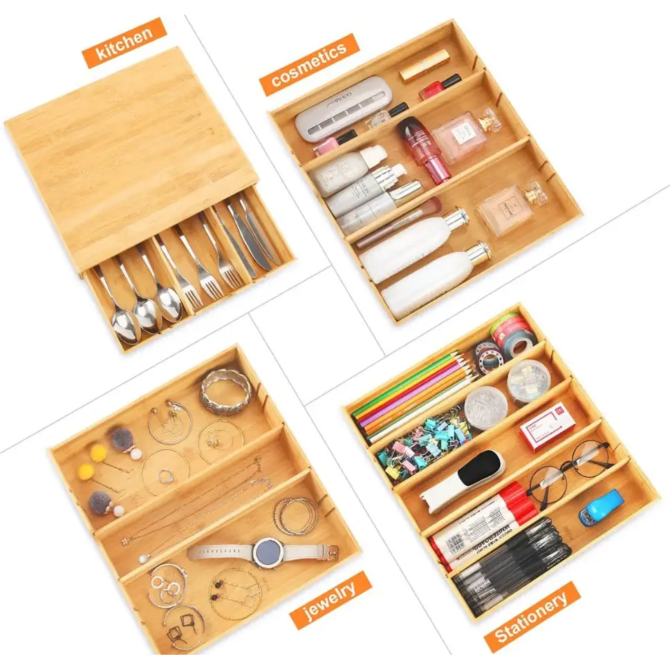 Bamboo K-Cup Coffee Pod Holder Storage Organizer for Kitchen Jewelry and Cosmetic - Appliances > Kitchen Appliances